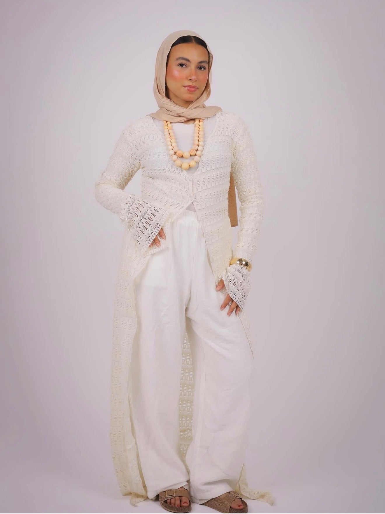 knitted cardigan/ dress