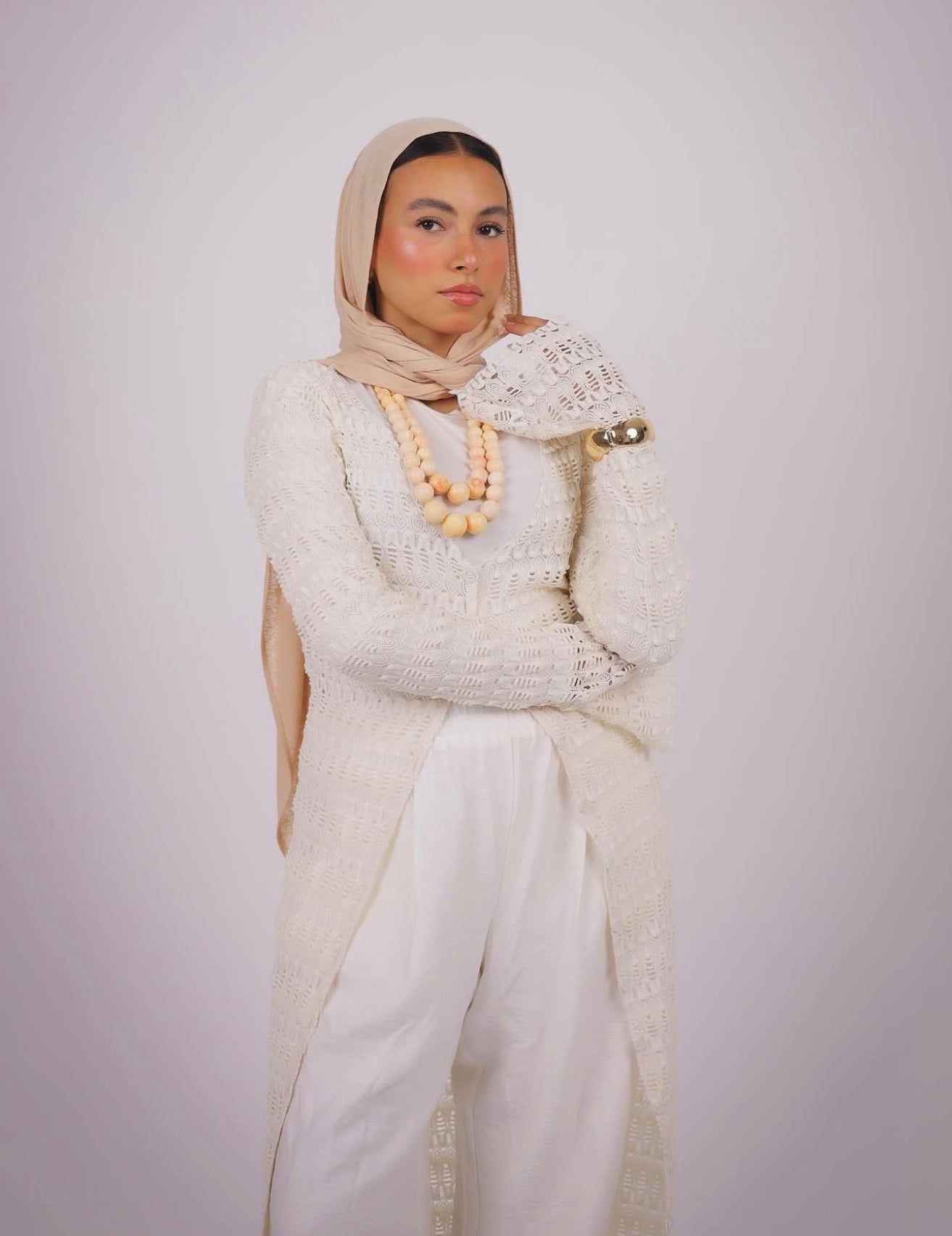 knitted cardigan/ dress